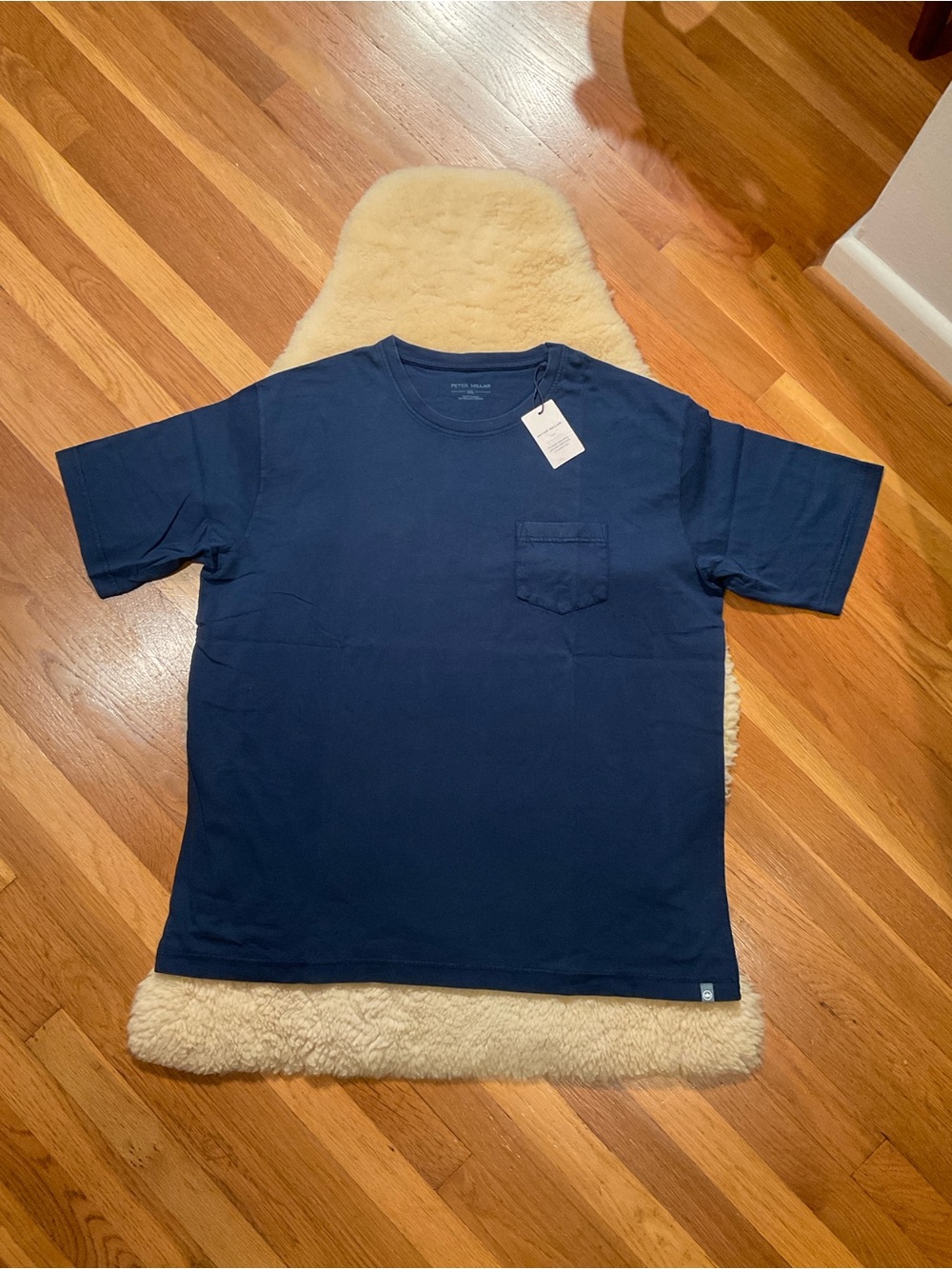 Peter Millar navy blue organic cotton t-shirt